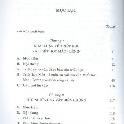 Combo 3 cuốn Giáo Trình Triết Học Mác – Lênin + Giáo Trình Kinh Tế Chính Trị Mác – Lênin + Giáo Trình Lịch Sử Đảng Cộng Sản Việt Nam (Dành Cho Bậc Đại Học Hệ Không Chuyên Lý Luận Chính Trị) – Bộ mới năm 2021