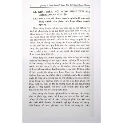 Phân tích tài chính doanh nghiệp Tái bản lần thứ 5 - chỉnh sửa bổ sung năm 2021 (Tái bản 2022)
