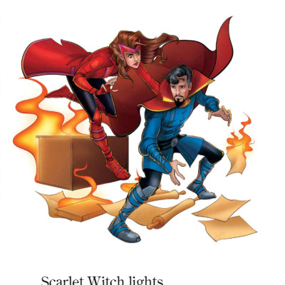 World Of Reading Level 1: This Is Doctor Strange And Scarlet Witch