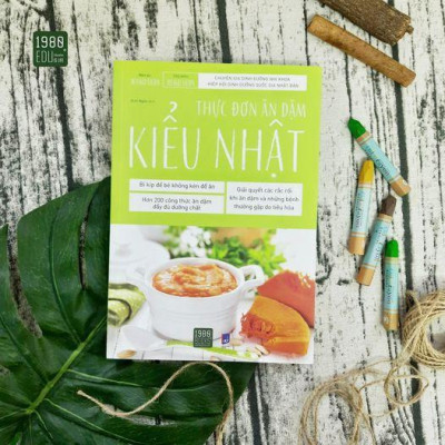  Sách - Thực đơn ăn dặm kiểu Nhật