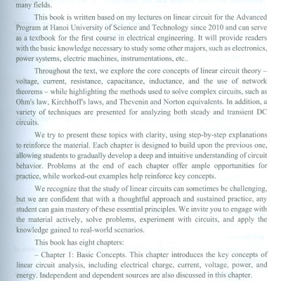 Linear Circuit І (Mạch Tuyến Tính I)
