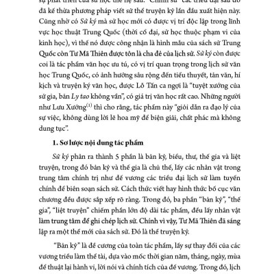 SỬ KÝ BẢN KỶ - Tư Mã Thiên