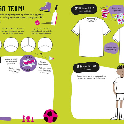 Usborne Design Activity Book