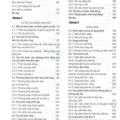 Cơ Sở Lí Thuyết Các Phản Ứng Hóa Học - TB lần 10 năm 2022