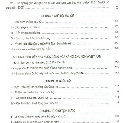 Giáo Trình Luật Hiến Pháp Việt Nam (Dùng Trong Các Trường Đại Học Chuyên Ngành Luật, An Ninh)