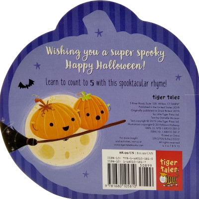 Five Spooky Pumpkins