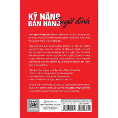 Kỹ năng bán hàng tuyệt đỉnh: Bí quyết sinh tồn trong ngành sales (Sell or Be Sold) - Bản Quyền
