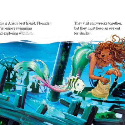 World Of Reading Level 2: The Little Mermaid: This Is Ariel