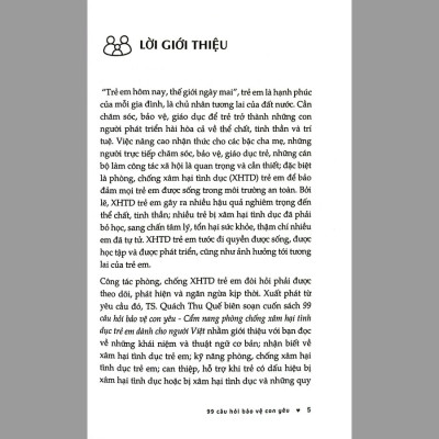 99 câu hỏi bảo vệ con yêu