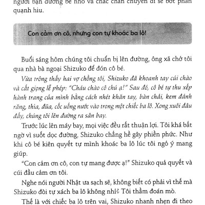 Mẹ Các Nước Dạy Con Trưởng Thành - Mẹ Nhật Dạy Con Trách Nhiệm (Tái Bản 2022)