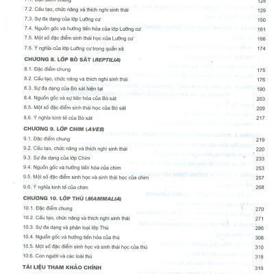 Động Vật Học Có Xương Sống (Tái bản lần thứ tám - năm 2023)