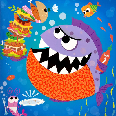 Never Touch A Piranha!