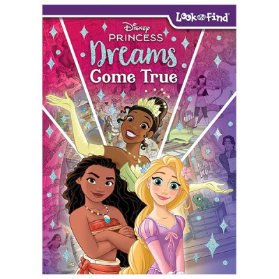 Sách ngoại văn: Look And Find - Midi Disney Princess Dreams Come True