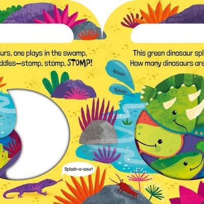 Five Green Dinosaurs (Count And Carry With Me!)