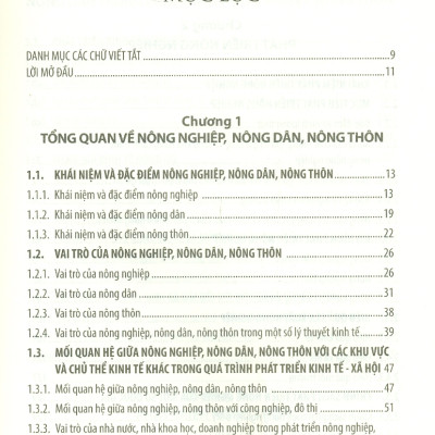 Giáo Trình Nông Nghiệp - Nông Dân - Nông Thôn