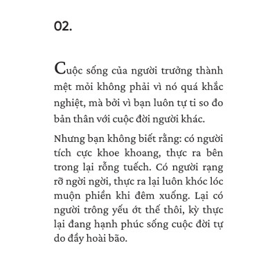 Không Có Từ Dễ Dàng Trong Thế Giới Người Lớn