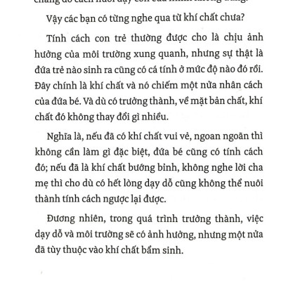Không Có Trẻ Hư - Hiểu Và Phát Huy Khí Chất Con Bạn Theo Kiểu Nhật Bản _TRE