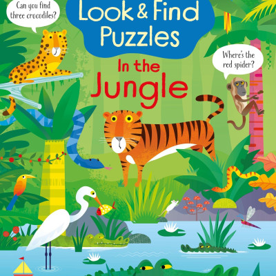 Look And Find Puzzles In The Jungle