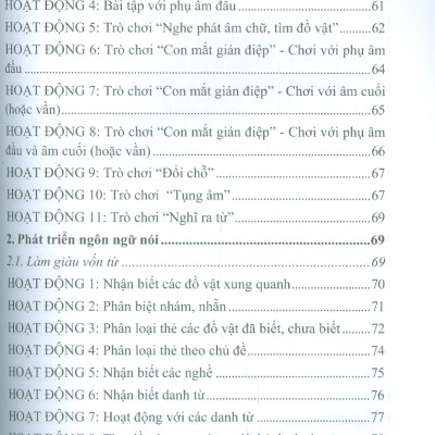 Hoạt Động Phát Triển Ngôn Ngữ Của Trẻ Mầm Non Theo Phương Pháp Giáo Dục Montessori