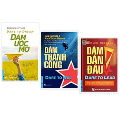 Combo Dám ước mơ + Dám thành công + Dám dẫn đầu Bản Quyền