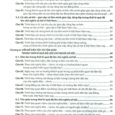 Hướng Dẫn Ôn Thi Hiệu Quả Môn Chủ Nghĩa Xã Hội Khoa Học (Dùng Cho Sinh Viên Đại Học Không Chuyên Lí Luận Chính Trị)