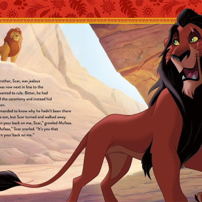 Disney The Lion King Book And Hand Puppet