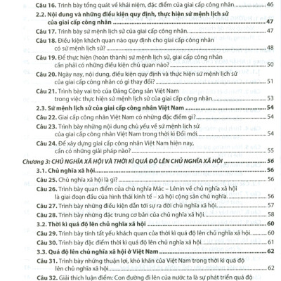 Hướng Dẫn Ôn Thi Hiệu Quả Môn Chủ Nghĩa Xã Hội Khoa Học (Dùng Cho Sinh Viên Đại Học Không Chuyên Lí Luận Chính Trị)