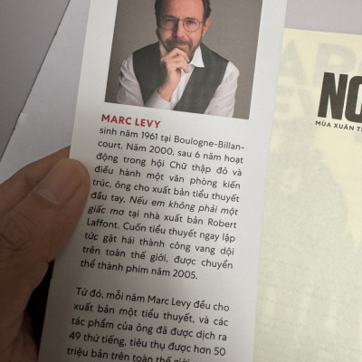 NOA - MÙA XUÂN THỨC GIẤC - Marc Levy – Quế Lan dịch  – NXB Hội nhà văn – Nhã Nam 