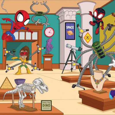 Sách ngoại văn: Little First Look And Find - Spidey & His Amazing Friends