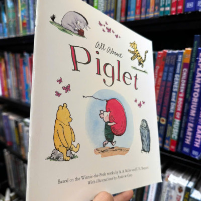 Sách - All About Piglet by A.A.Milne - Sách ngoại văn, sách thiếu nhi tiếng Anh, bìa mềm, nhập khẩu UK