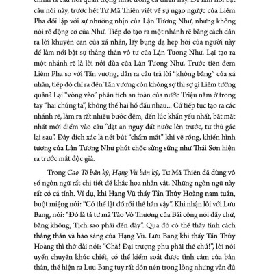 SỬ KÝ BẢN KỶ - Tư Mã Thiên