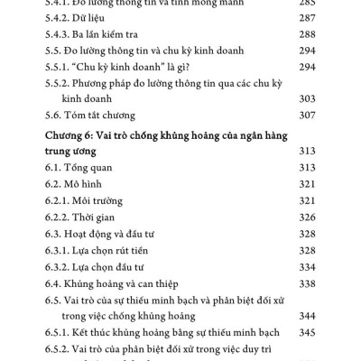 Kinh tế vĩ mô và các cuộc khủng hoảng tài chính. Liên kết với nhau bởi những thông tin thay đổi liên tục - bản in 2025