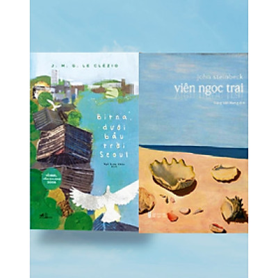 Combo sách đoạt giải Nobel Văn Chương: VIÊN NGỌC TRAI + BITNA DƯỚI BẦU TRỜI SEOUL