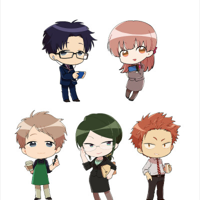 ヲタクに恋は難しい Official Art Works