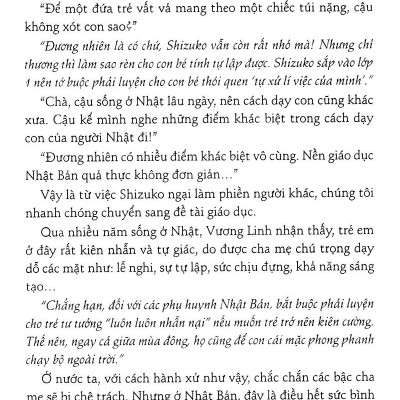 Mẹ Các Nước Dạy Con Trưởng Thành - Mẹ Nhật Dạy Con Trách Nhiệm (Tái Bản 2022)