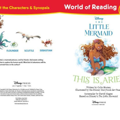 World Of Reading Level 2: The Little Mermaid: This Is Ariel