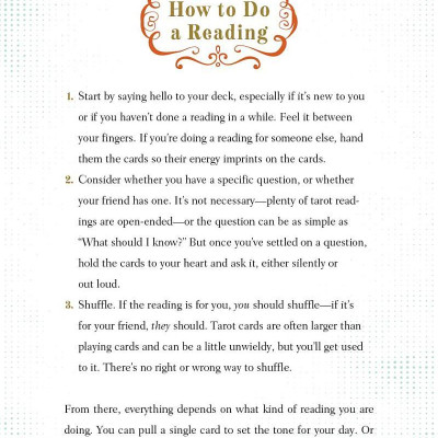 The Junior Tarot Reader