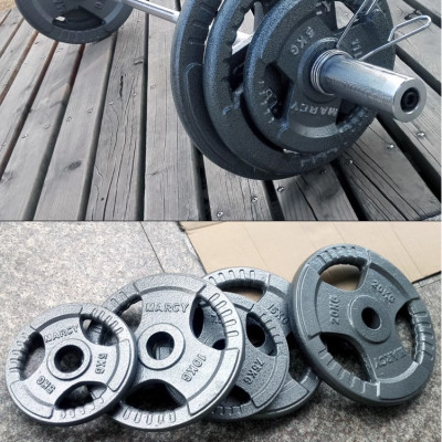 Tạ đĩa Gang bọc cao su FED-KB-15 phi 50- Loại 15kg (1 cái)