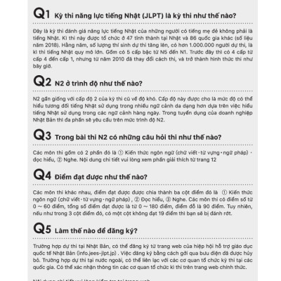 Kỳ Thi Năng Lực Nhật Ngữ N2 - Bộ Đề Luyện Thi (3 Bộ Đề)