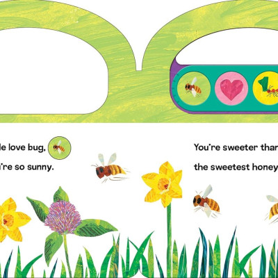 Sách ngoại văn: World Of Eric Carle - Little Love Bugs (Carry Along Handle Sound Book)