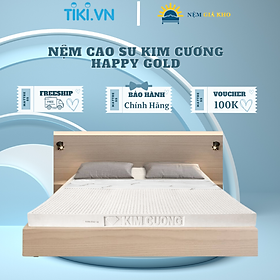 Nệm Cao Su  Kim Cương Happy Gold KCCS165 (160 x 200 x 5 cm)