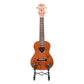 Combo Đàn Ukulele Và Bao Đàn Vines DC20+Bao
