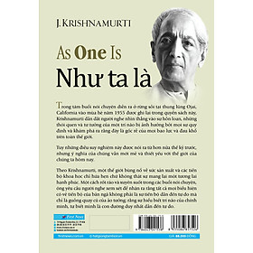 Như Ta Là - Krishnamurti