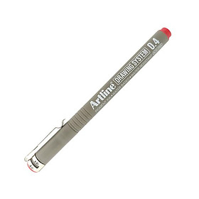 Bút Vẽ Kỹ Thuật 0.4 mm - Artline EK-234-RD - Màu Đỏ