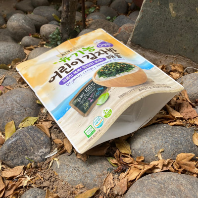 Rong biển hữu cơ rắc cơm vị hải sản Alvins 21gr (Hàn Quốc)