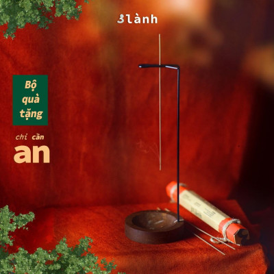 Bộ Quà Tặng Trầm Hương Cao Cấp An 3 Lành Sinh Nhật Mong An Yên Tài Lộc Phúc Lành Trang Trí Nhà Cửa