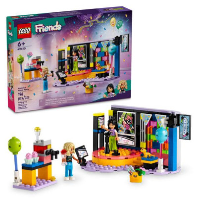 Đồ Chơi Lắp Ráp Phòng Hát Karaoke - Karaoke Music Party - Lego Friends 42610 (196 Mảnh Ghép)
