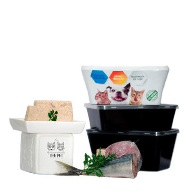 1Kg Pate Cá Cam Thức Ăn Chó Mèo THEPETVN (Yellow Tail)