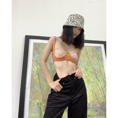 Nón Bèo Ren Hoa Trắng TARTAN - Floral Bucket Hat SE 