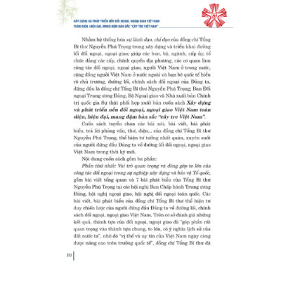 Xây dựng và phát triển nền đối ngoại, ngoại giao toàn diện, hiện đại, mang đậm bản sắc “cây tre Việt Nam” (bản in 2023)